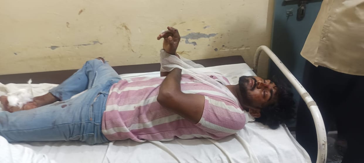Three people including brother and sister injured in bike collision