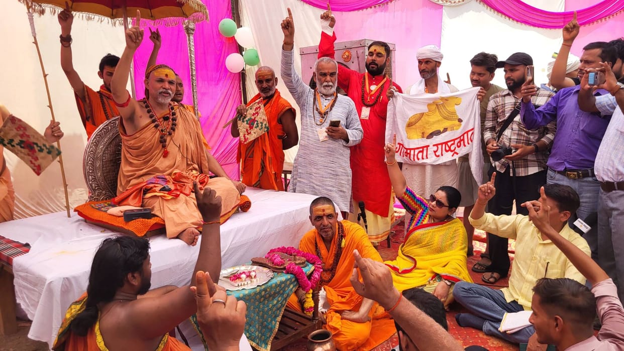 Government should declare cow as national animal, slaughterhouses should be closed: Avimukteshwarananda