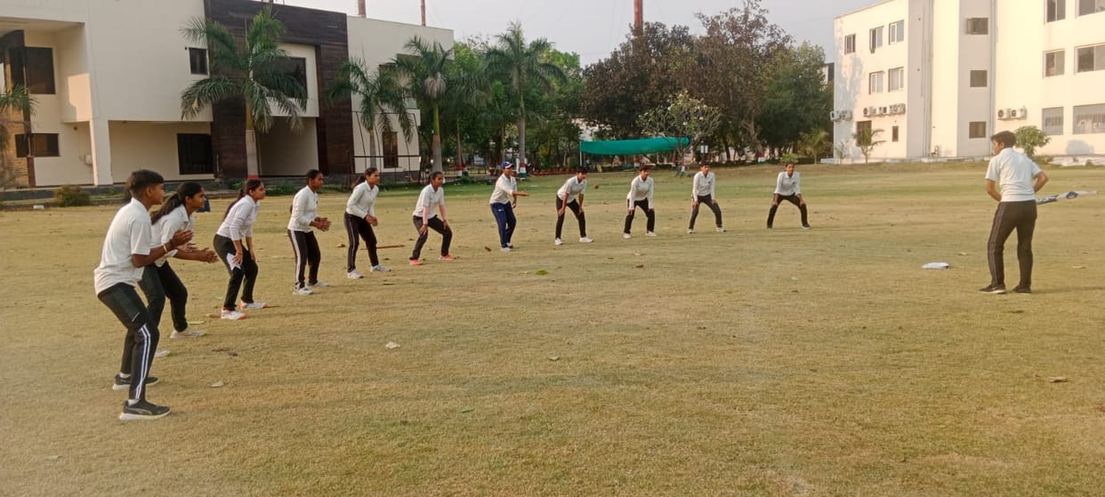 Cricket is a passion during the summer holidays, players are sweating it out
