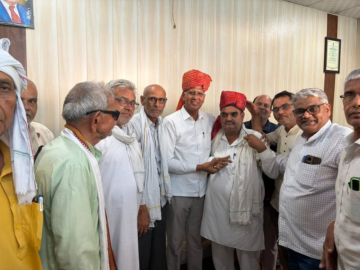 Rajesh Lavaniya Unanimously Elected District President of the Jangid Brahmin Welfare Association.