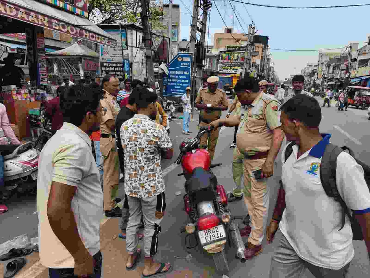 Crackdown on Bullet bikes emitting firecrackers, 22 challans issued so far