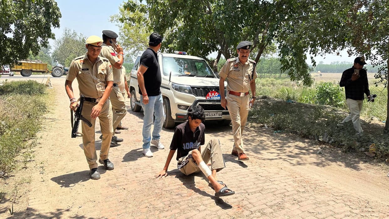 The accused of firing at the factory of the former MLA got the spot identified.