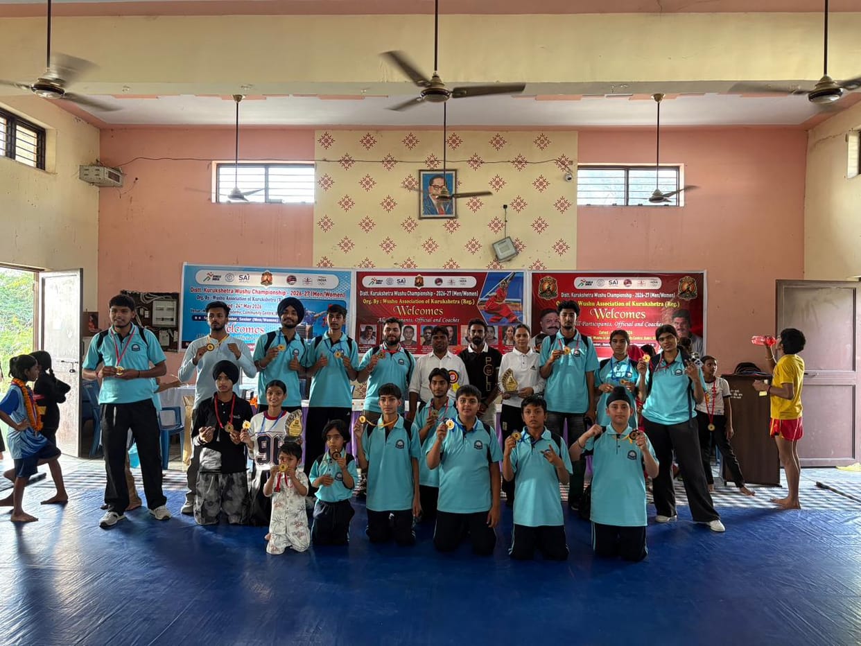 Tanu and Sonam Thind won gold in the Wushu Championship