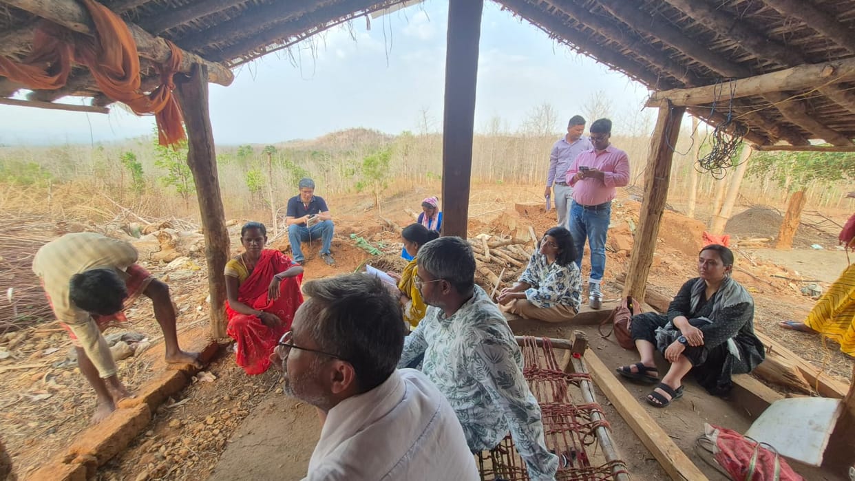 Examining Bihan Model in Kawardha Center State Team Witnesses Transformation in Villages and Its in kabirdham