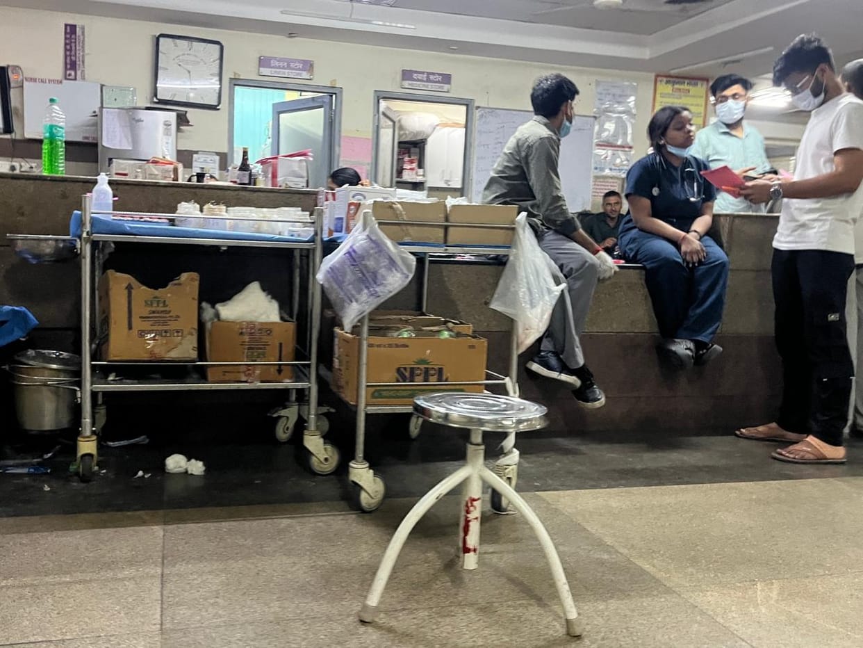 ...the ventilator is not vacant, take the patient somewhere else