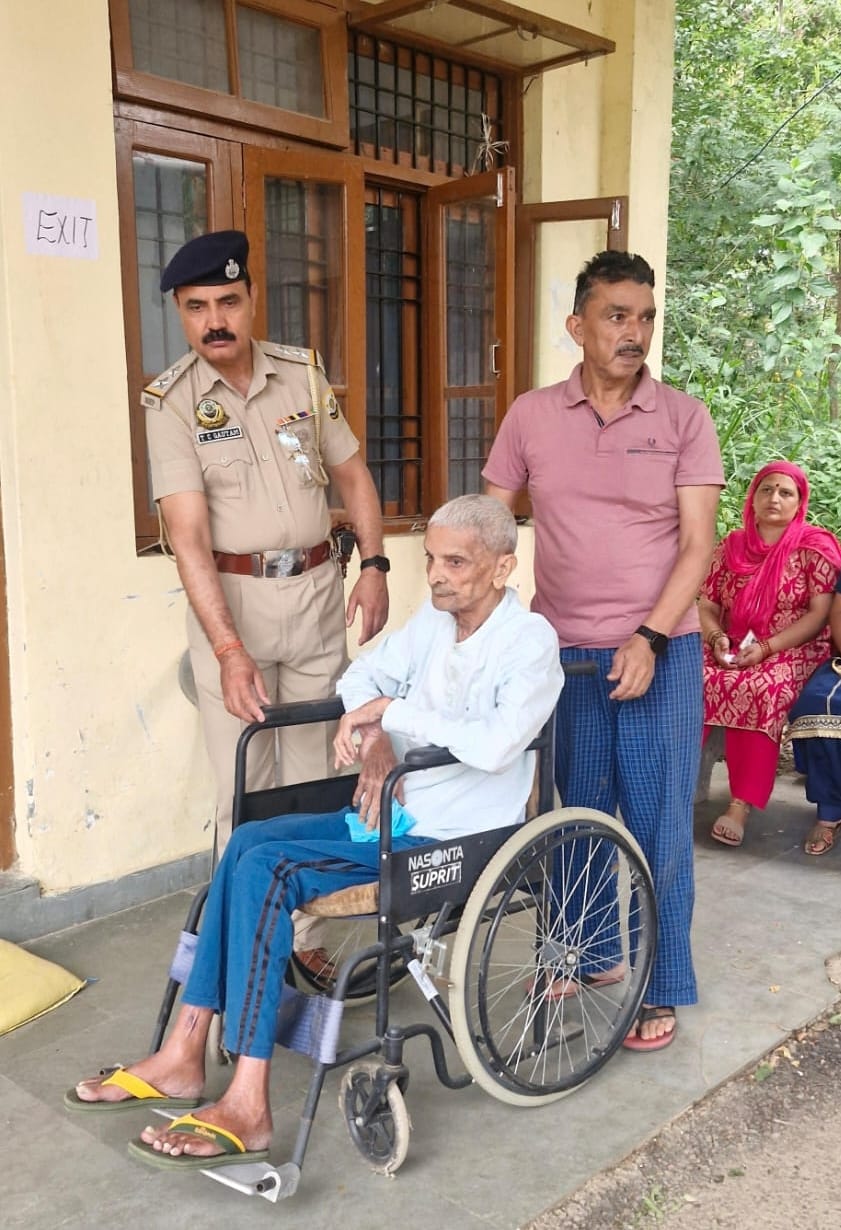 The spirit of democracy was on full display... The enthusiasm of the elderly outweighed the heat.