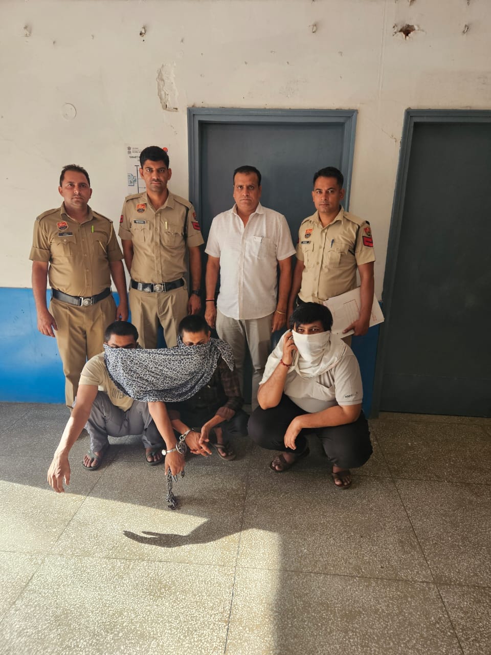 Two accused and buyer arrested for theft in Bhageshwari