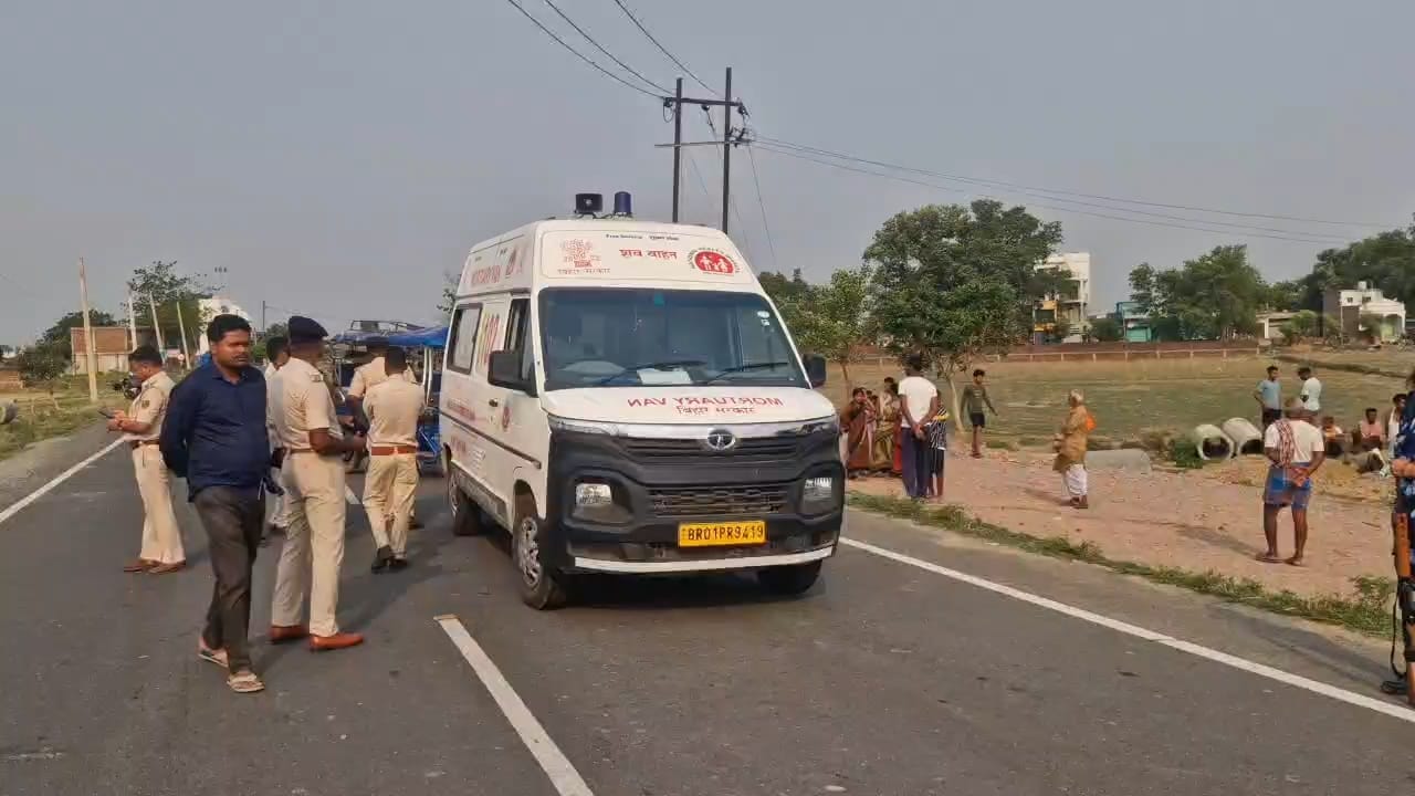 सड़क हादसे में बुजुर्ग की मौत