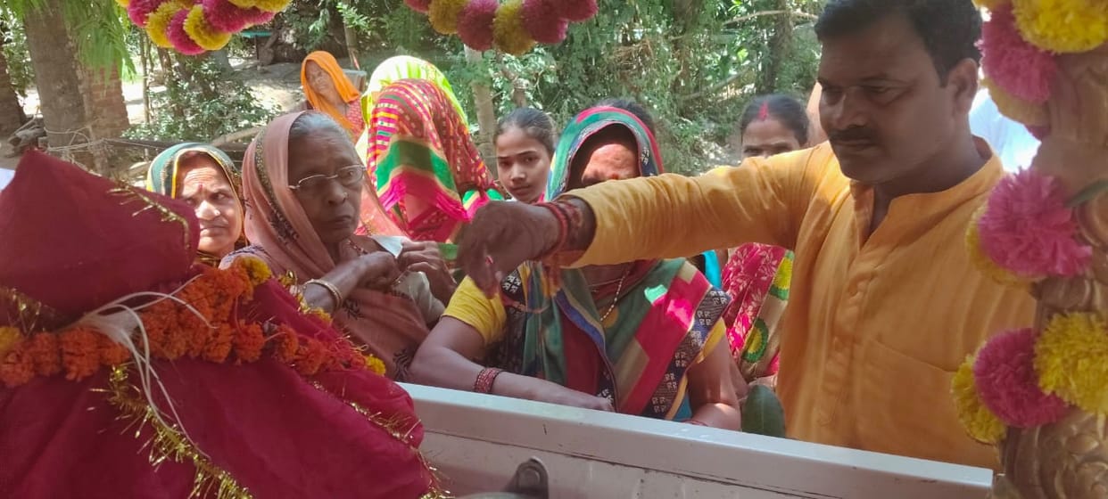 Welcome to the Jyoti Kalash Yatra Arriving from Shantikunj, Haridwar