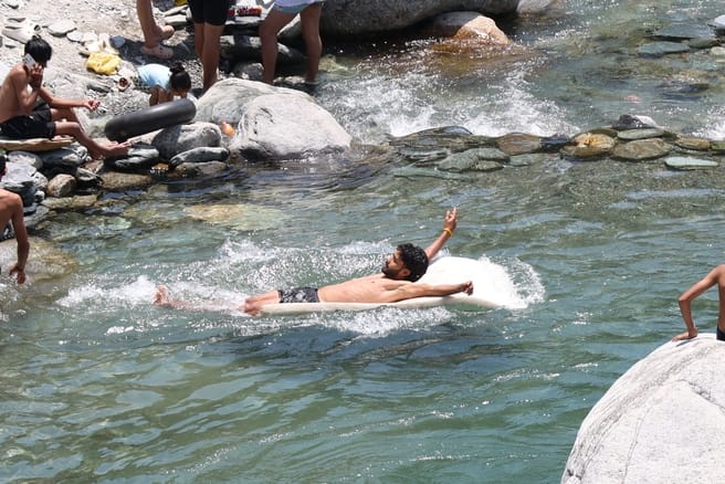 After the stadium, now tourists started flocking to the ravines
