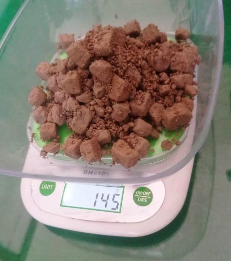 145 grams of brown sugar was seized in Nepal and 19.60 grams in Sampurnanagar.