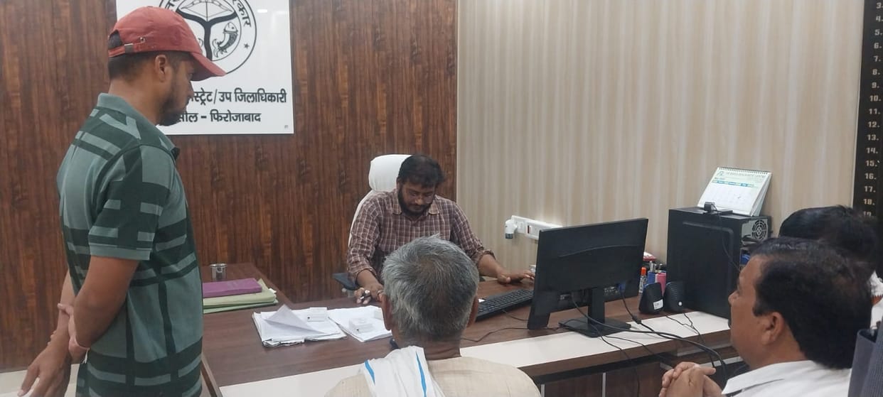 The suspended accountant submitted an explanation to SDM Sadar.
