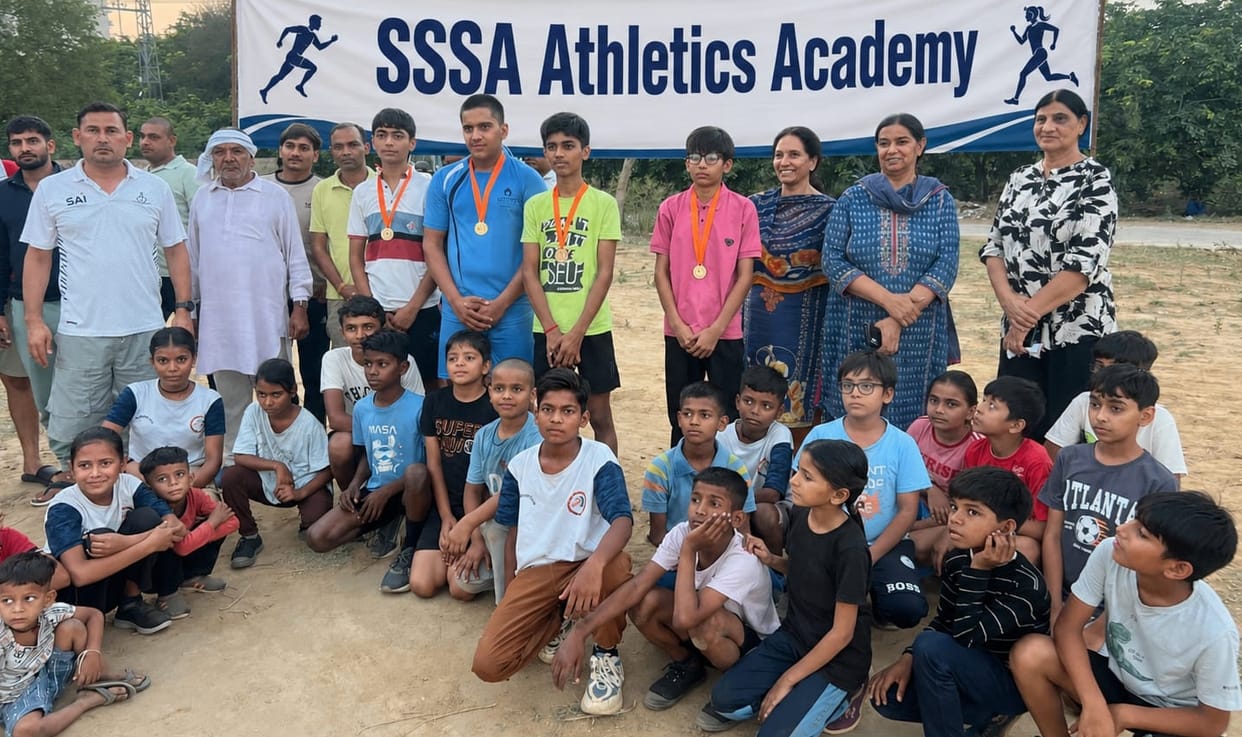 Sarai Aurangabad Academy players won four gold medals