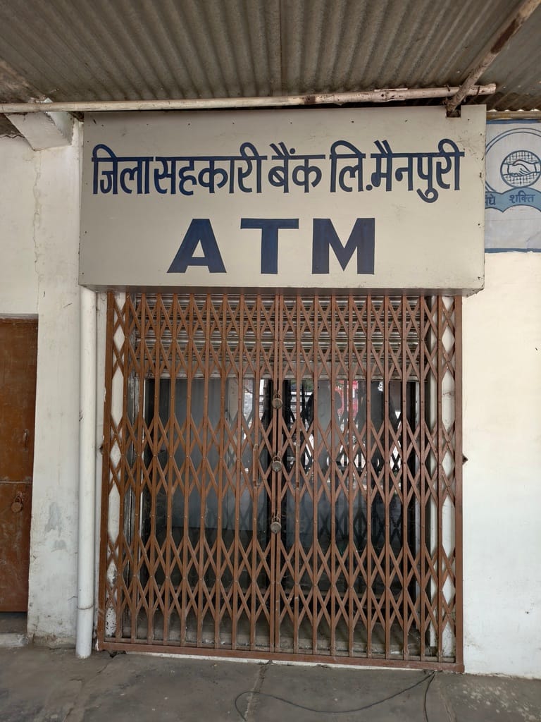 ATMs have been locked for six months, leaving customers struggling for cash.