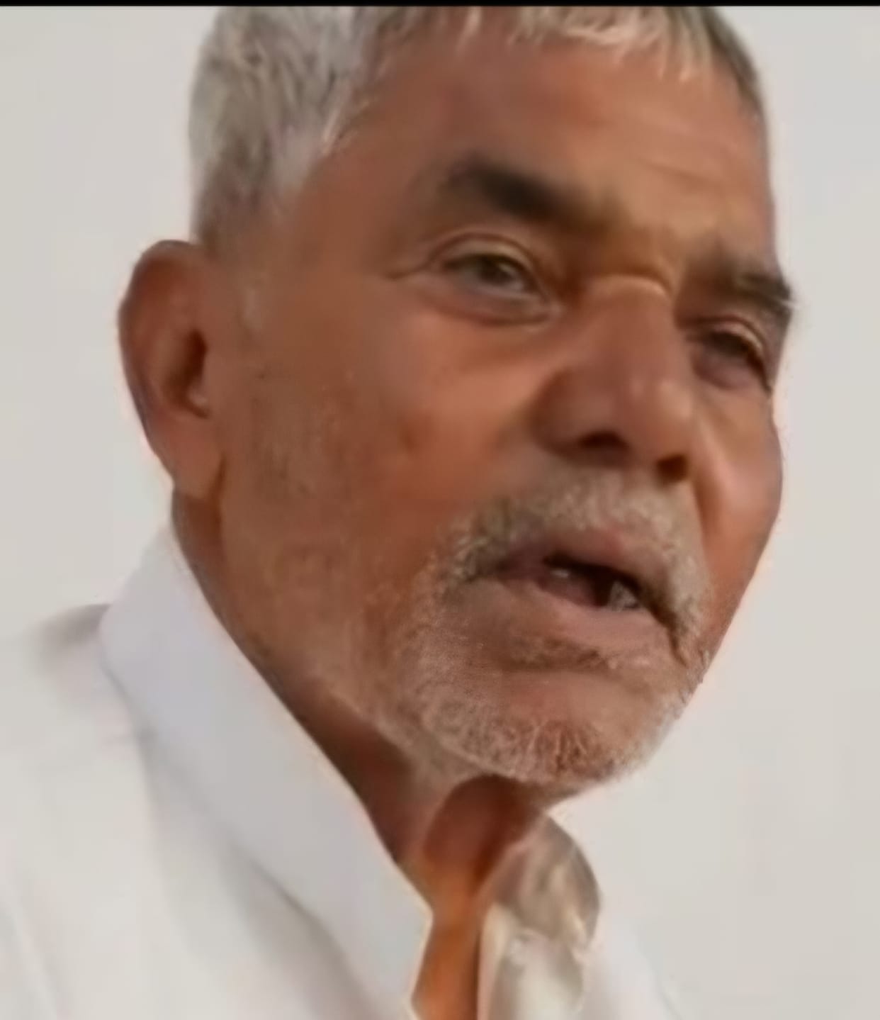 Elderly man dies after being hit by a train