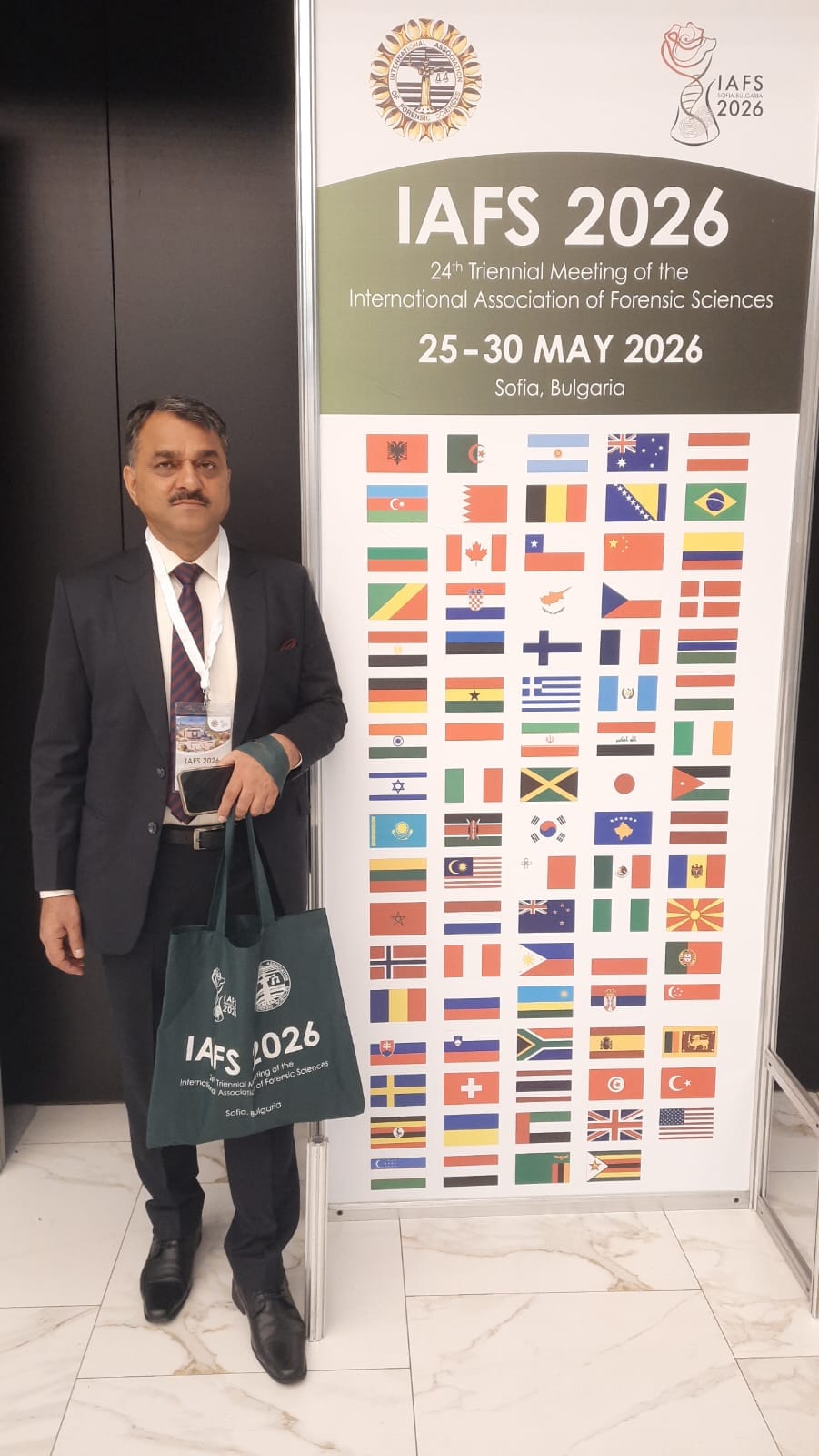 Vice Chancellor presented paper at IAFS conference in Bulgaria