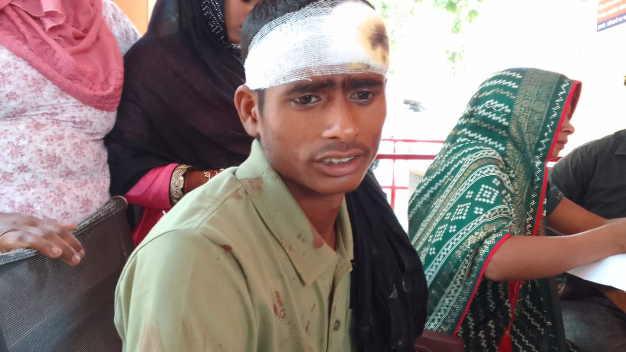 Two bike riders injured in car collision
