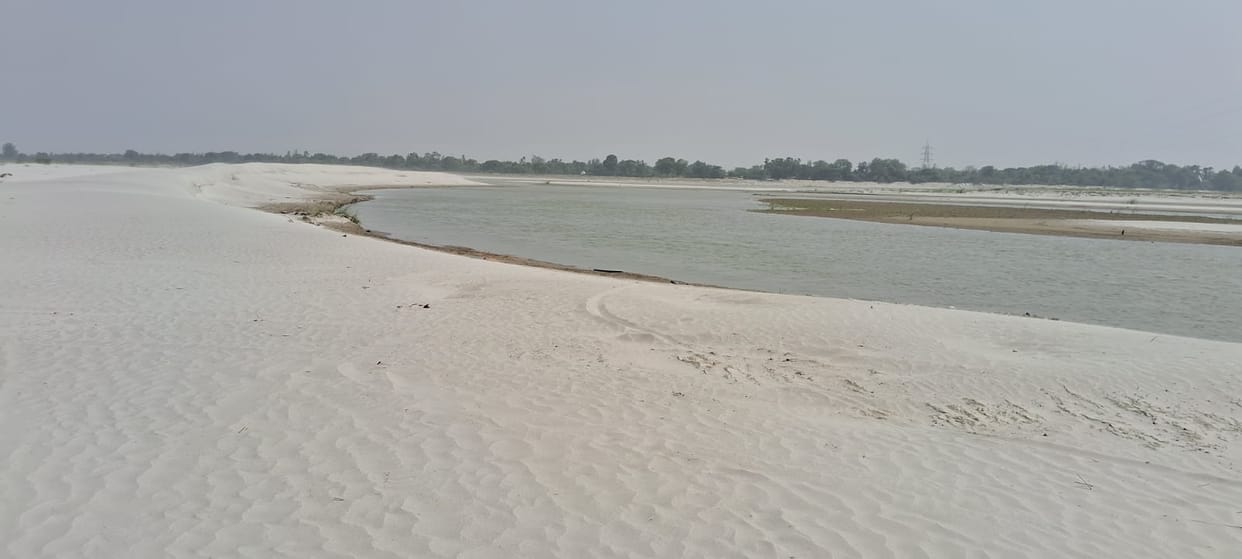 The Saryu River is becoming deadly in the Kalwari region.