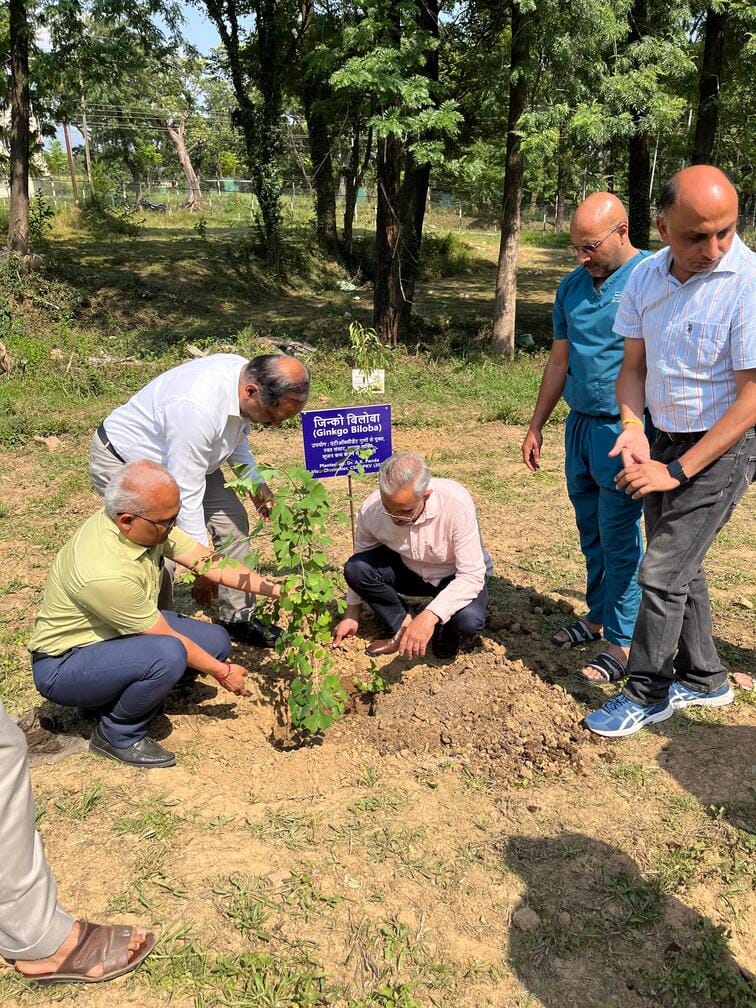 Inauguration of Veterinary Medicinal Garden
