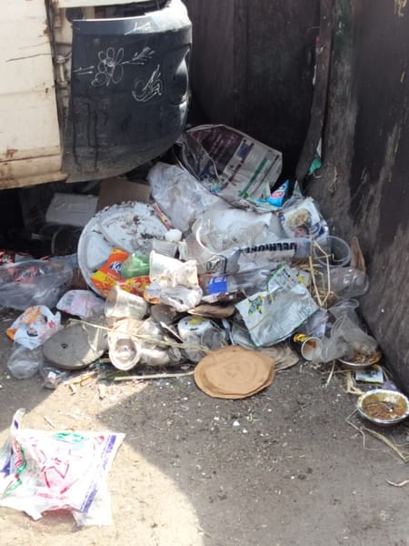 Cleanliness test of Sampla, team roamed from street to street