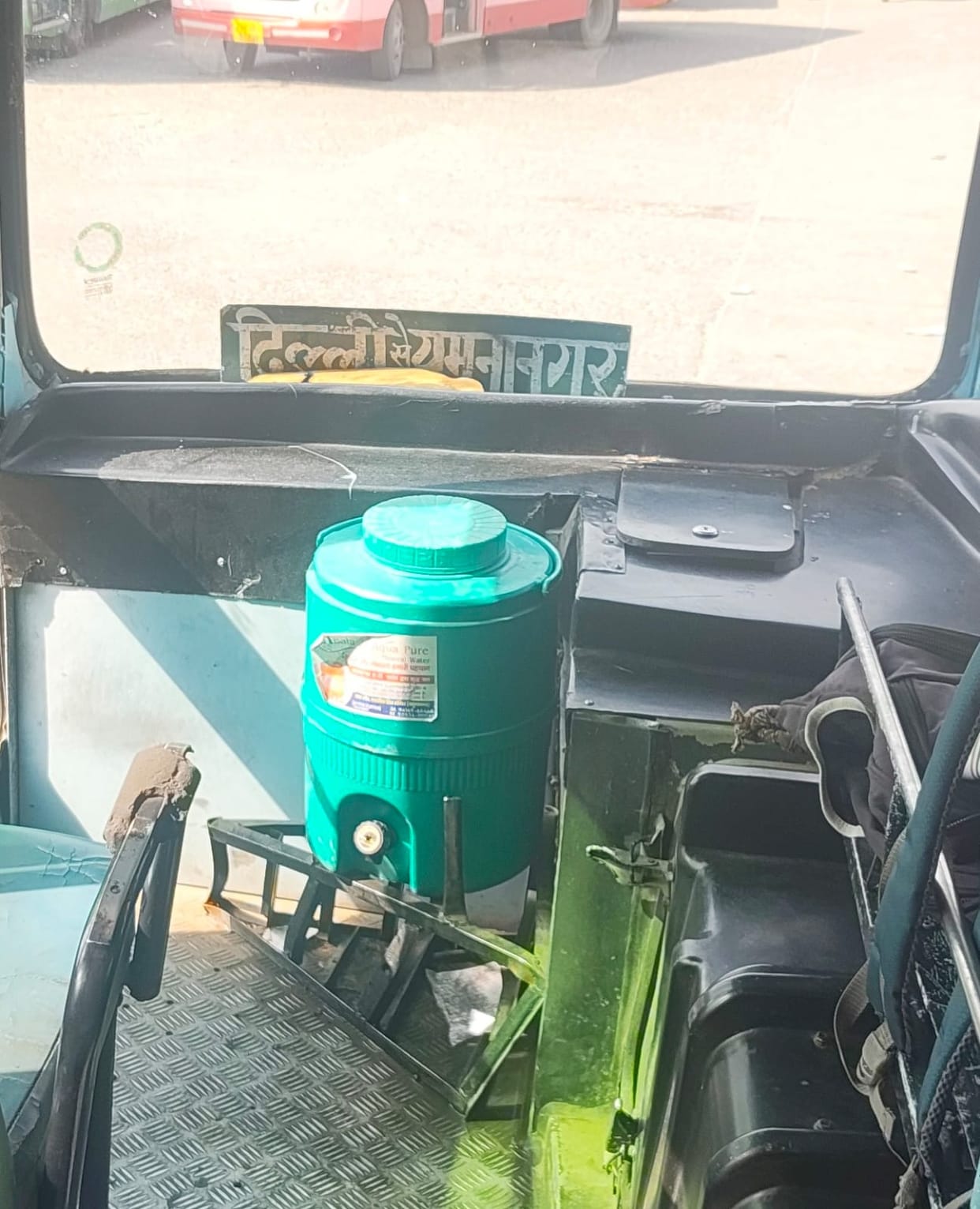 Passengers in roadways buses will get cold water