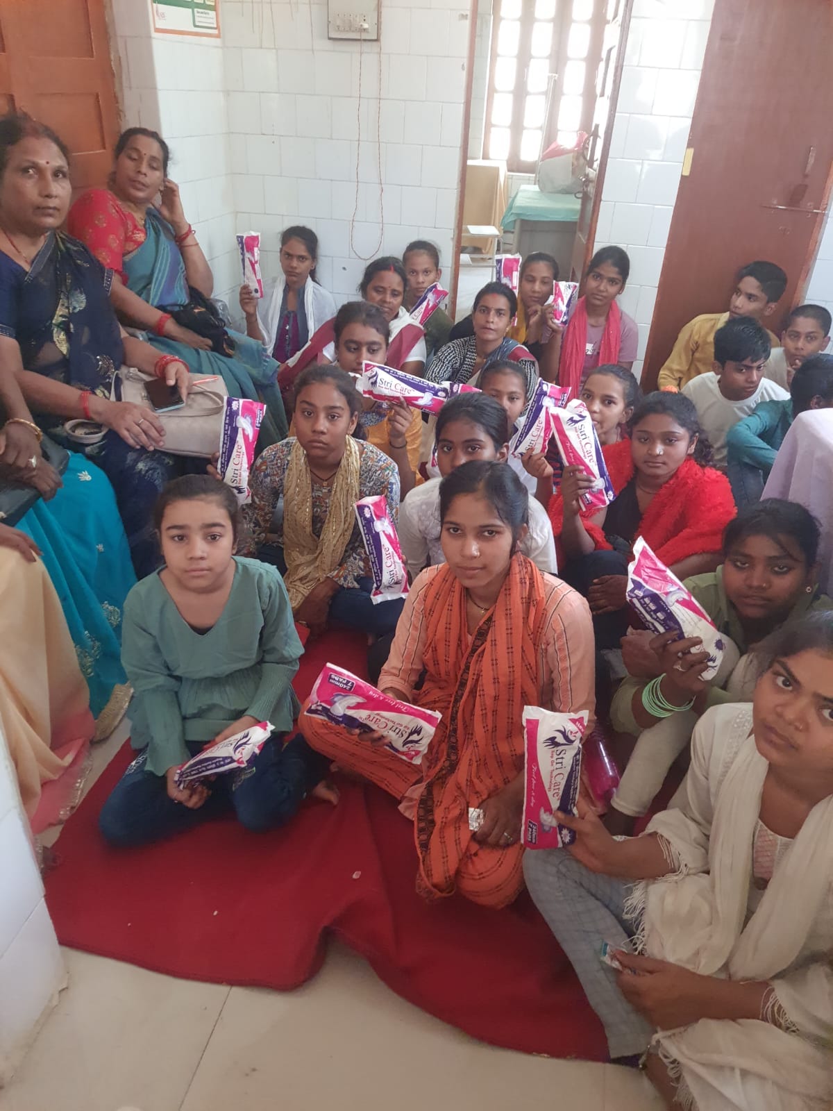 Adolescent girls were made aware in 21 health sub-centres.