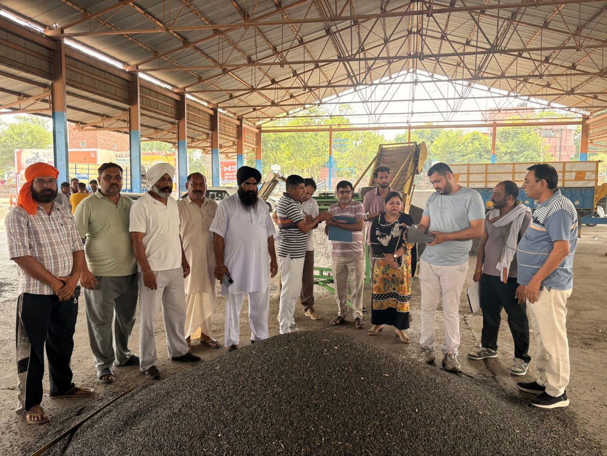 Sunflower procurement begins, arrival of 150 quintals