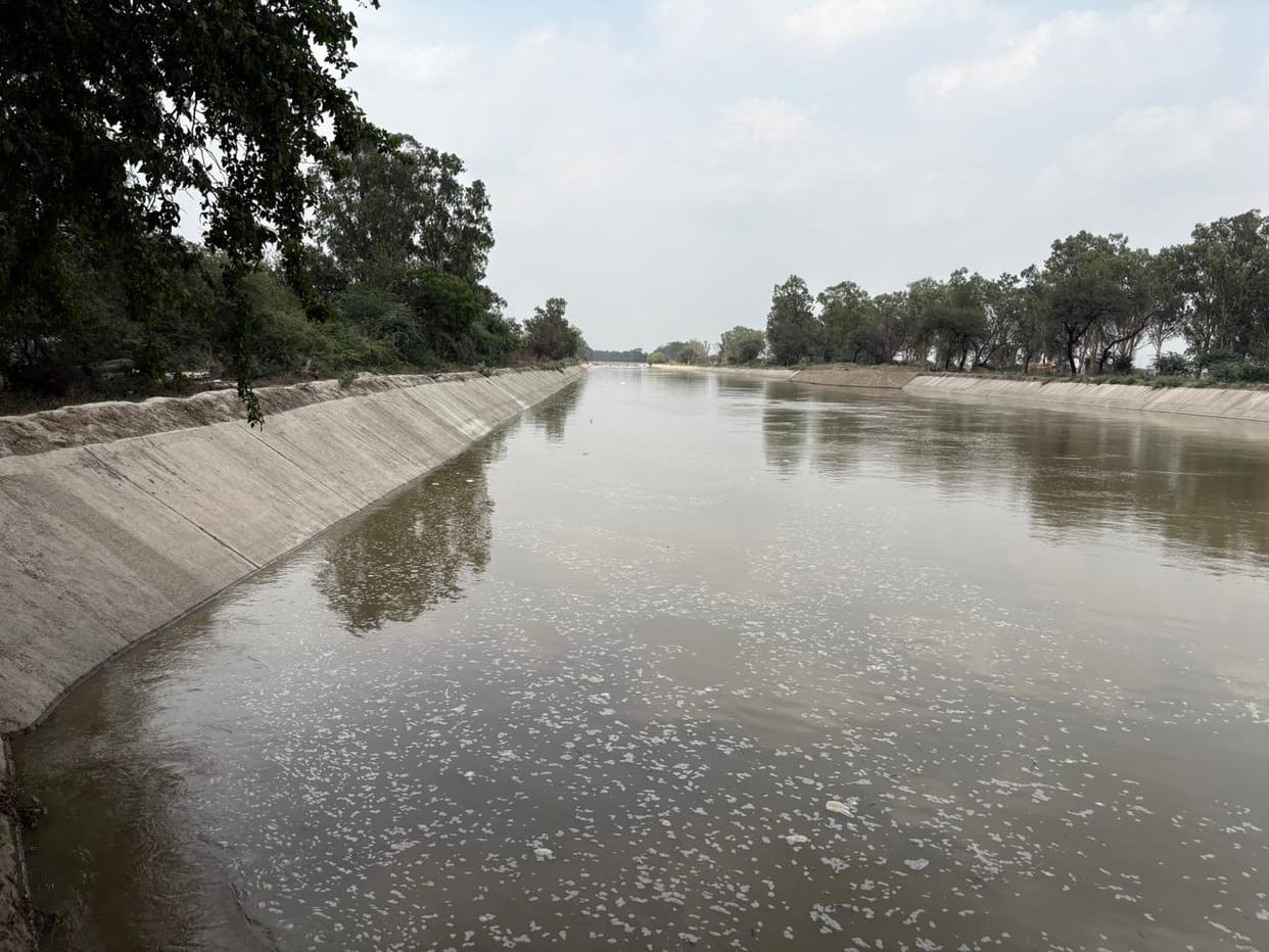 2,500 cusecs of water arrived in the JLN Canal, and will be available at both times after June 2.