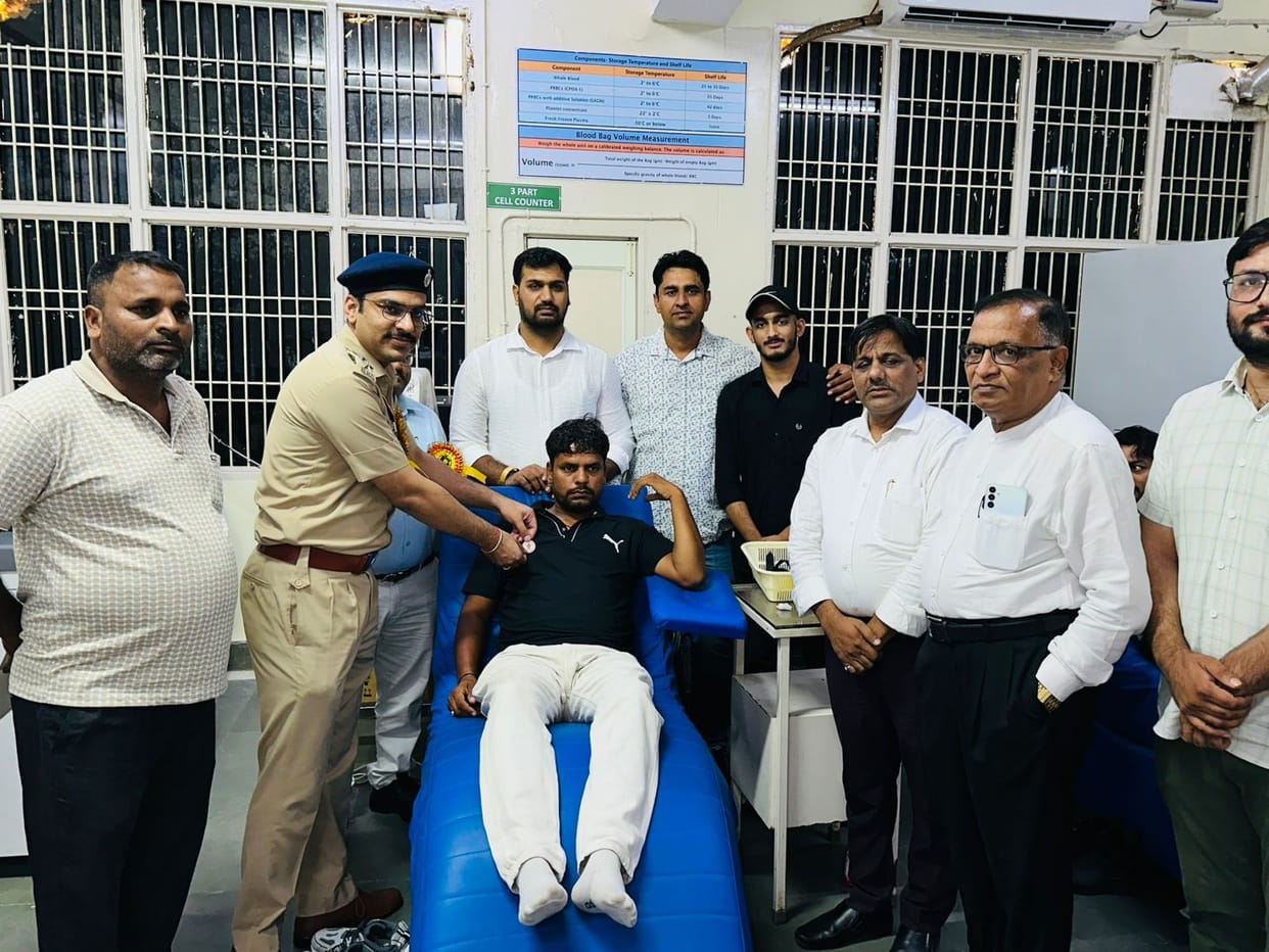 Blood Donation is the Greatest Act of Humanitarian Service: DSP