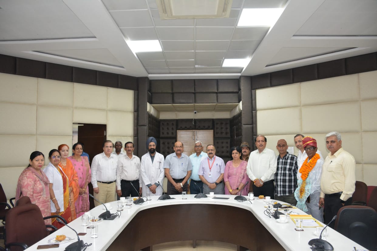 Farewell to seven employees and one doctor on retirement