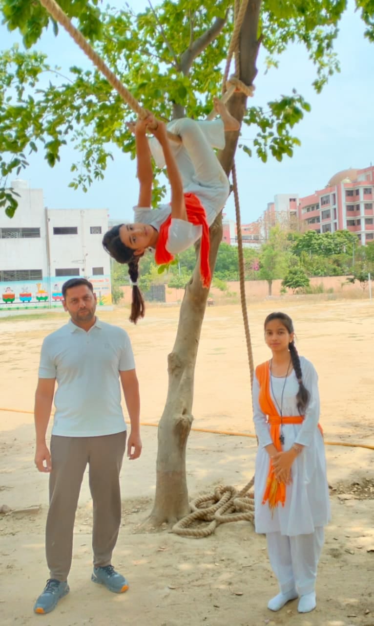 Youths demonstrated self-defense skills