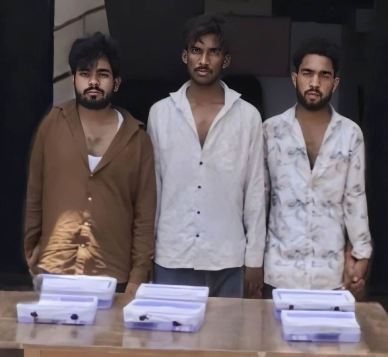 Three accused of robbing goat traders arrested