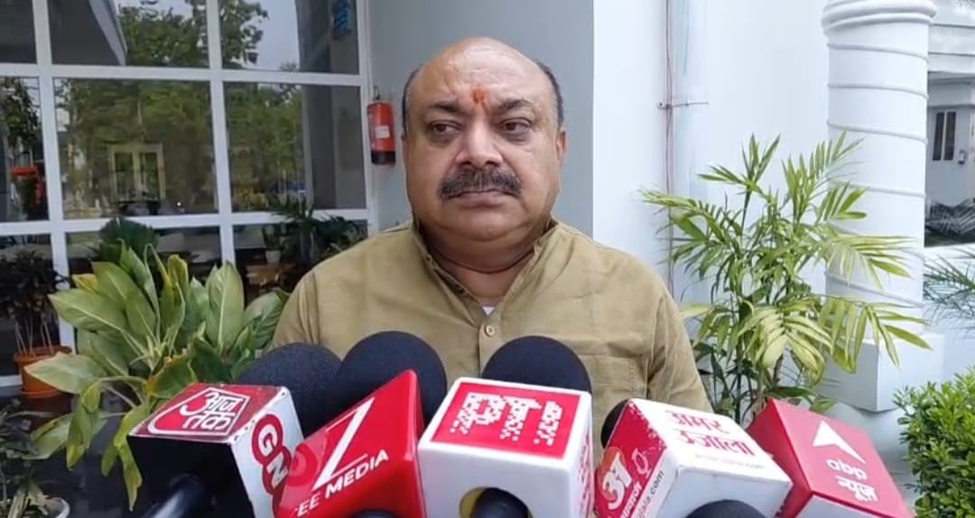 rabri devi government residence controversy arvind kumar singh attacks rjd lalu family