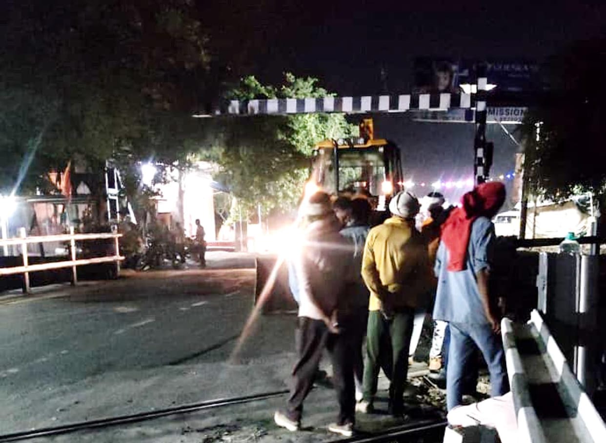 Railway track repairs completed in nine hours instead of 12