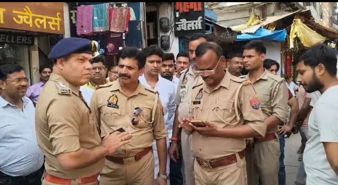 mainpuri news jwellery shop inpection