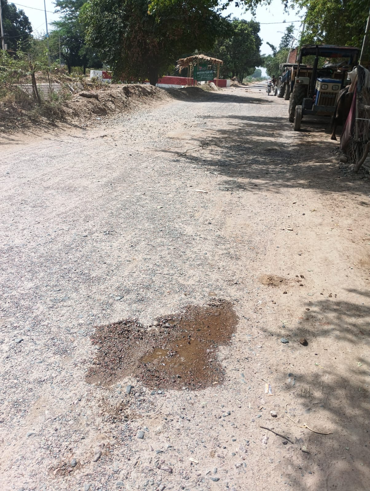The condition of the roads deteriorated due to mineral laden vehicles, and could not be repaired.