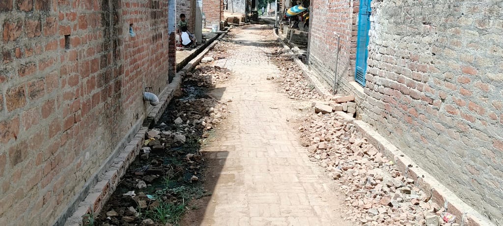 The contractor was not paid and the road was left incomplete.