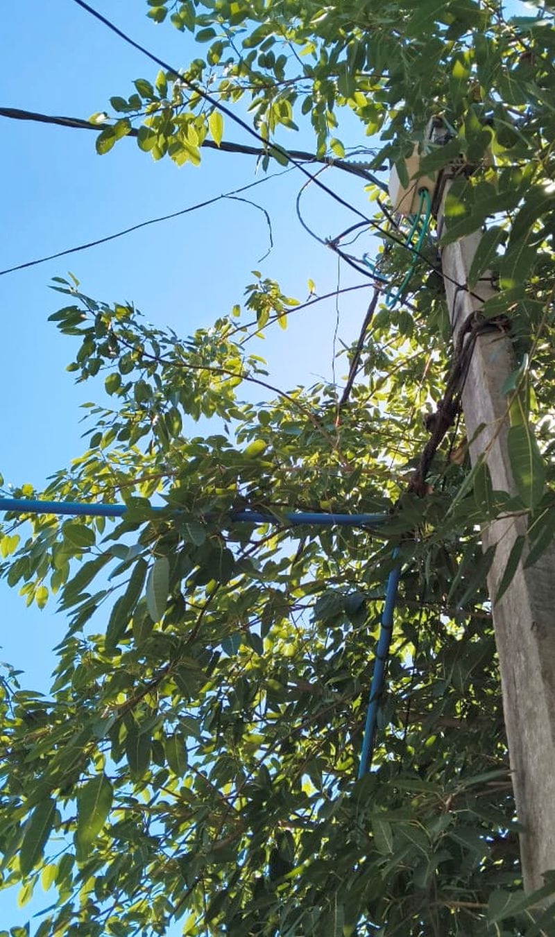 Due to storm and rain, electricity was cut off in 24 villages for 10 hours.