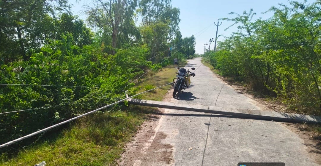500 villages remain in darkness due to storm and rain