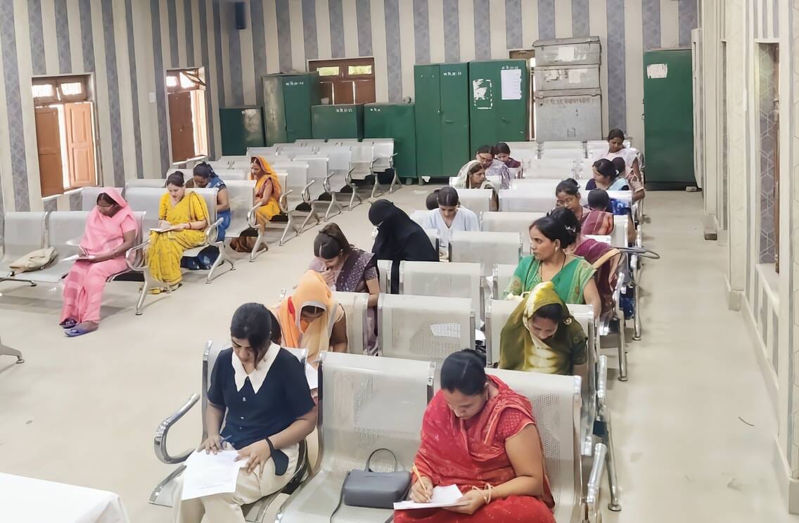 Written Examination for the 'One GP-One BC' Scheme Conducted for 154 Vacant Gram Panchayats
