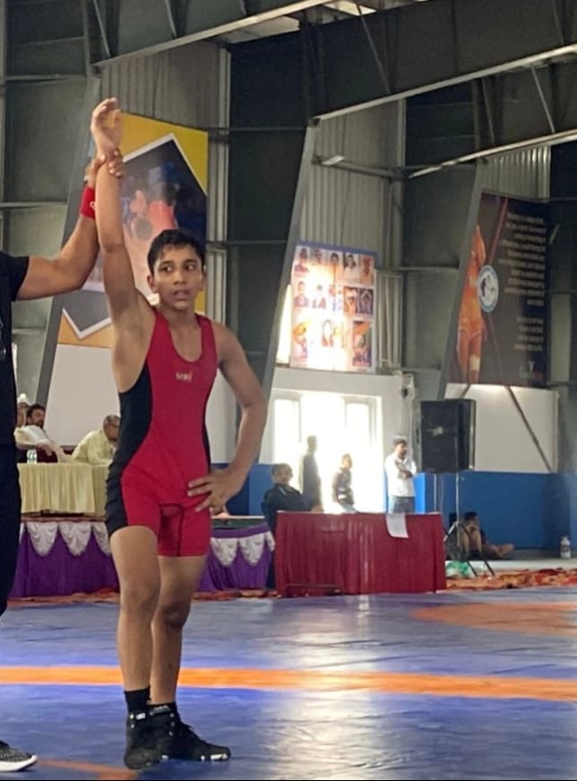 Keshav will show his strength in the national wrestling competition