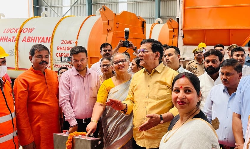 A modern garbage dump has been built in Bhainsora, where 150 tonnes of garbage will be disposed of daily.