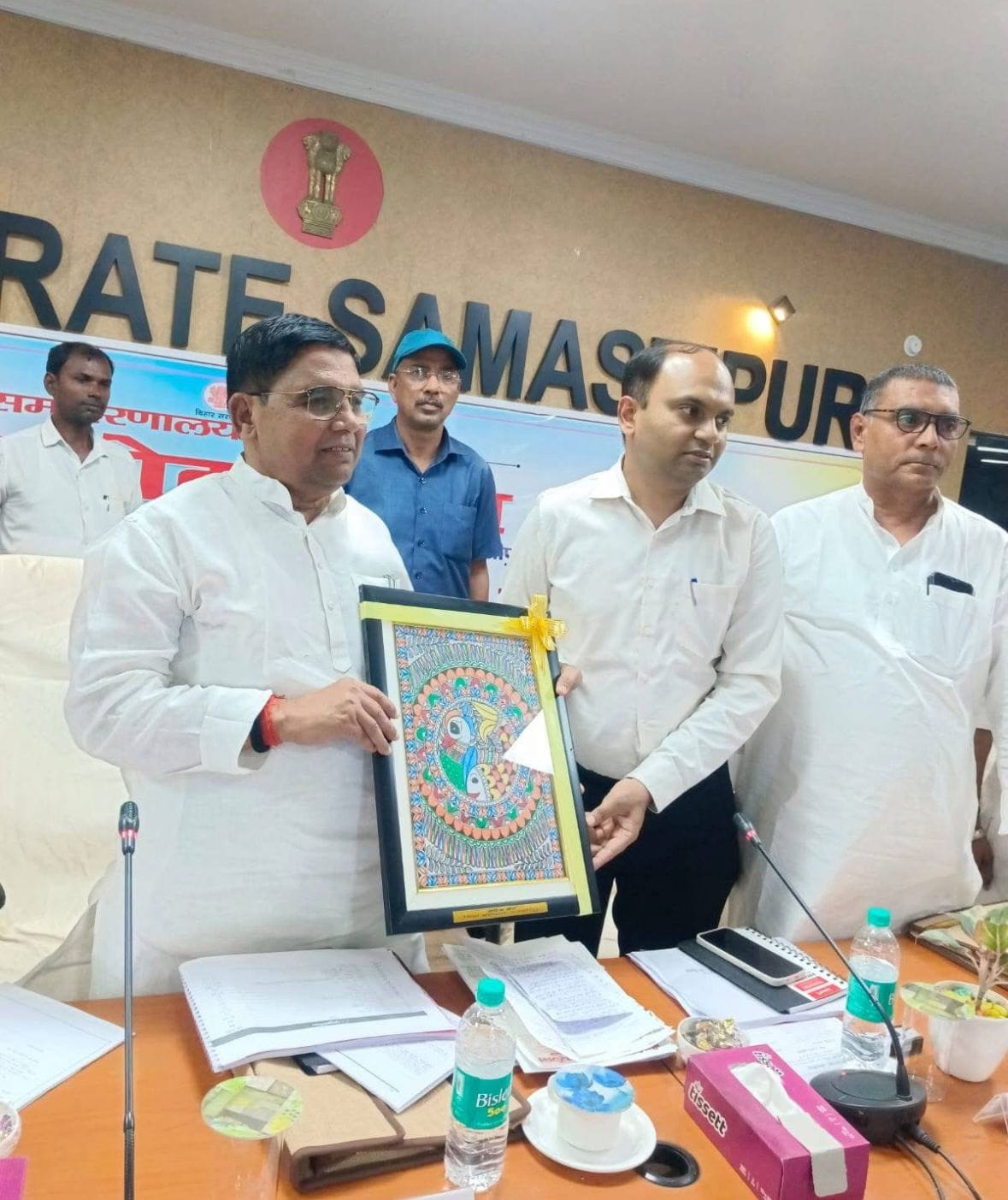 samastipur in charge Minister executioncommittee meeting