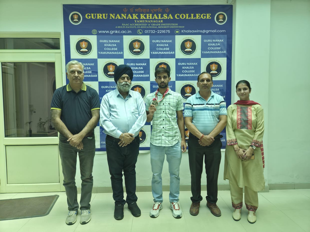 Nitesh wins silver medal at the Khelo India University Games