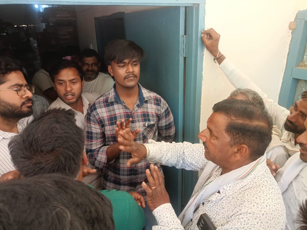 Villagers, angered by power cuts, staged a protest