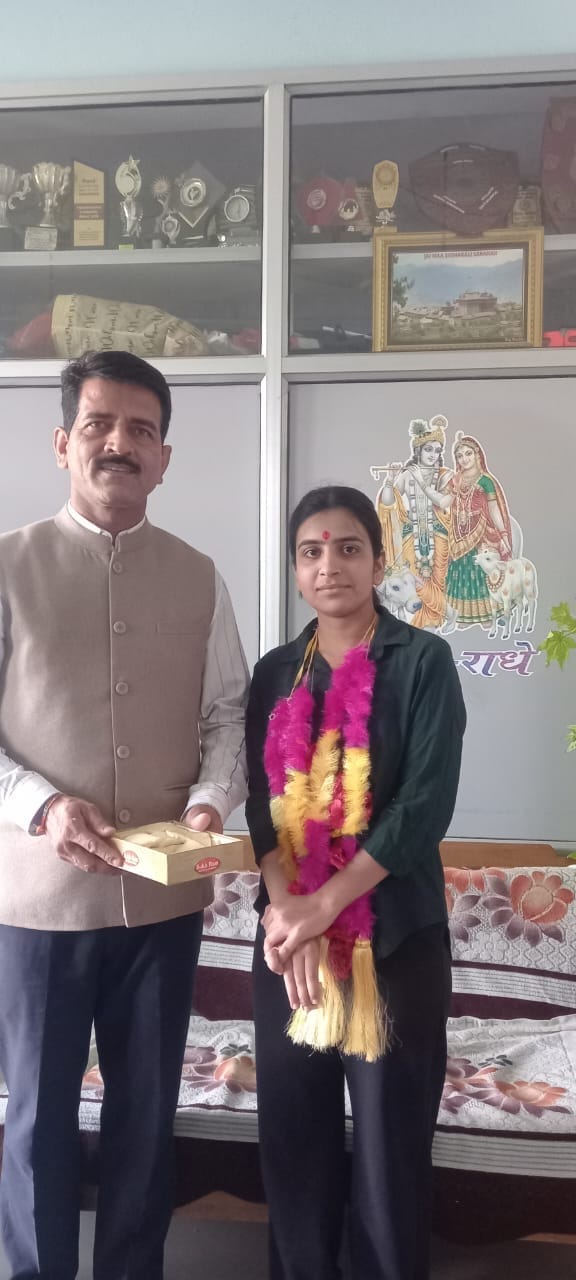 Muskan passed the NDA written exam