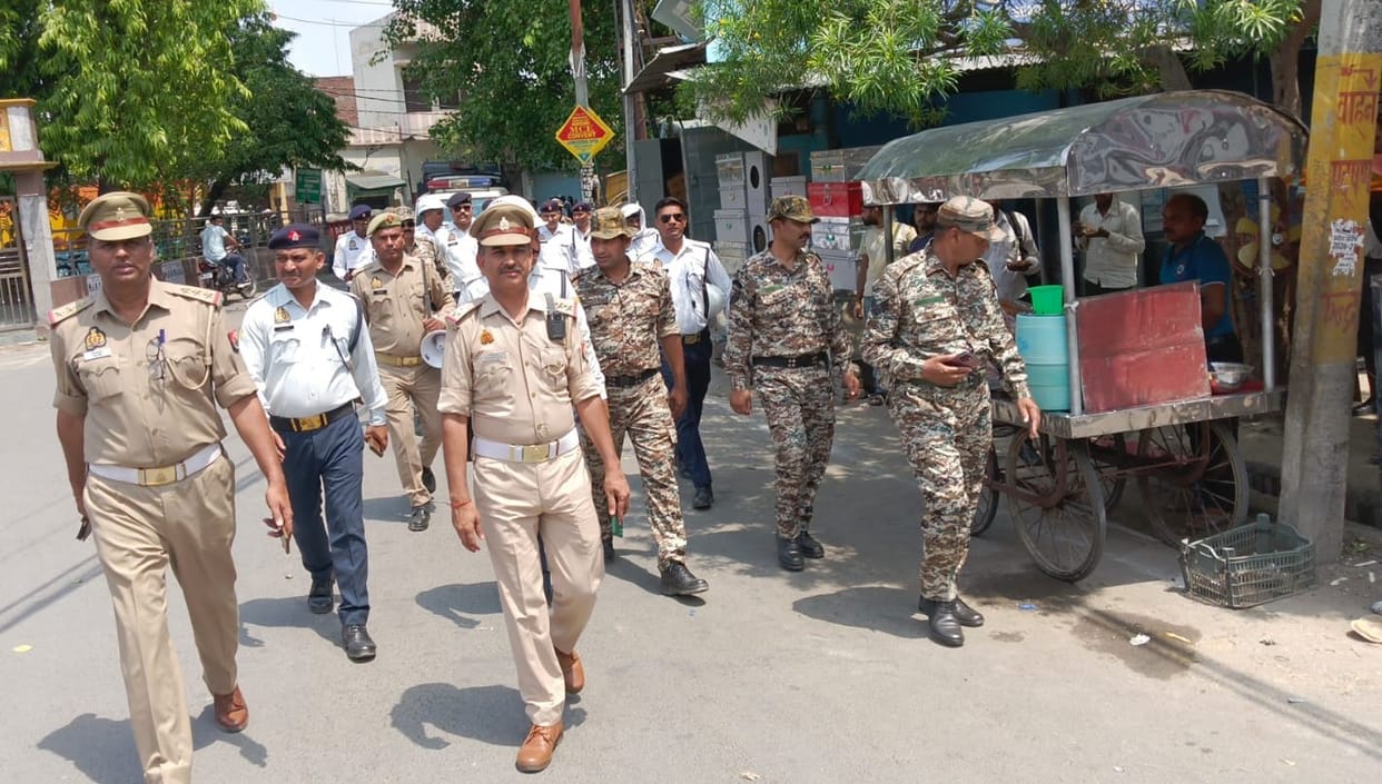 Encroachments Removed; Over 100 Vehicles Fined