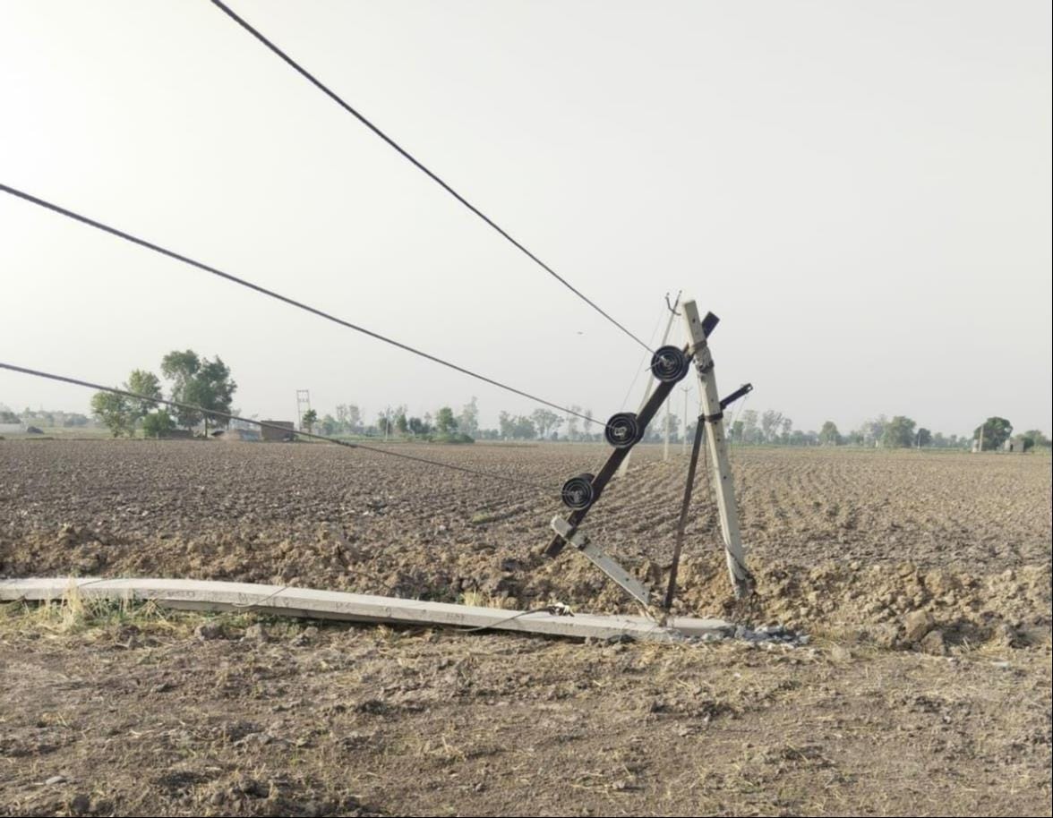 The storm caused extensive damage to the electricity department, with 391 poles broken and 16 transformers damaged.