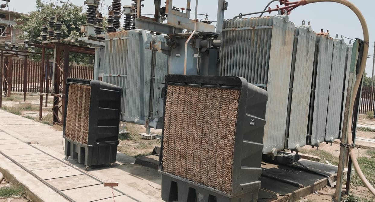 Electricity demand has risen up to 100 megawatts, small transformers are struggling