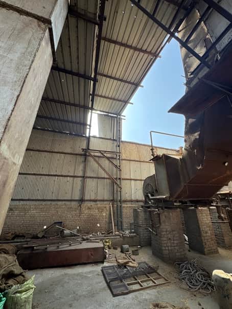 Rice mill chimney collapses in strong storm